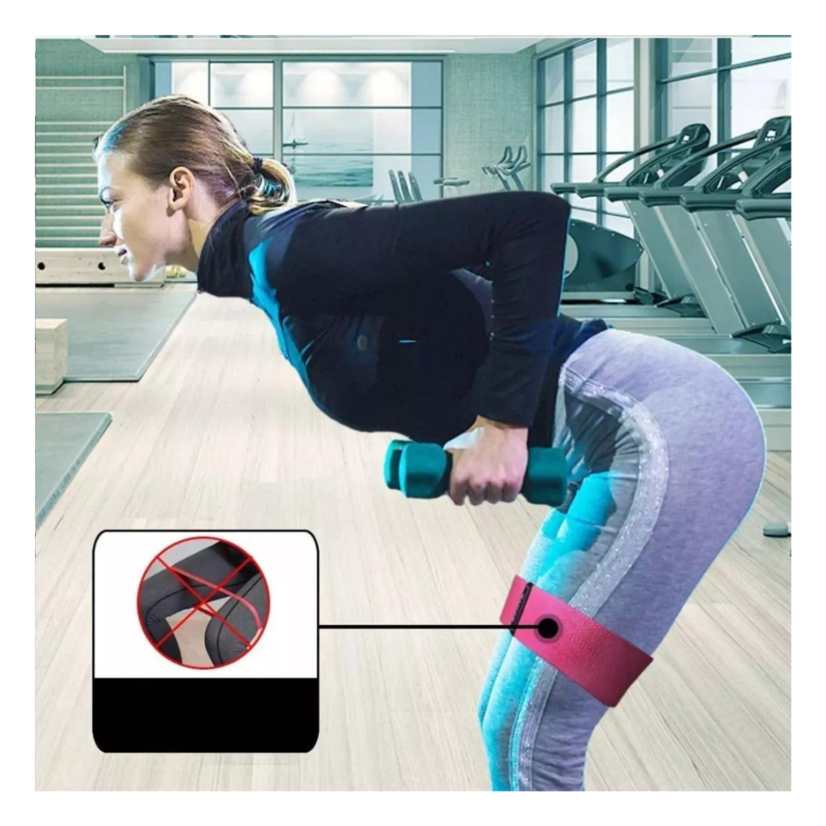 3 Bandas de Ejercicio para Fitness